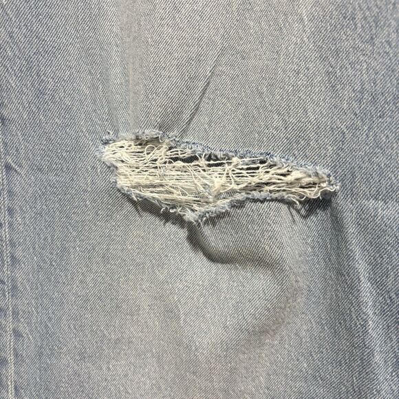 Old Navy Jeans Womens 12 Light Wash Extra High Rise Sky Hi Wide Leg Stretch NWT - Picture 7 of 12